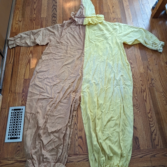 Early Vintage 1920's - 30's Flapper Clown Costume - Picture 10 of 13